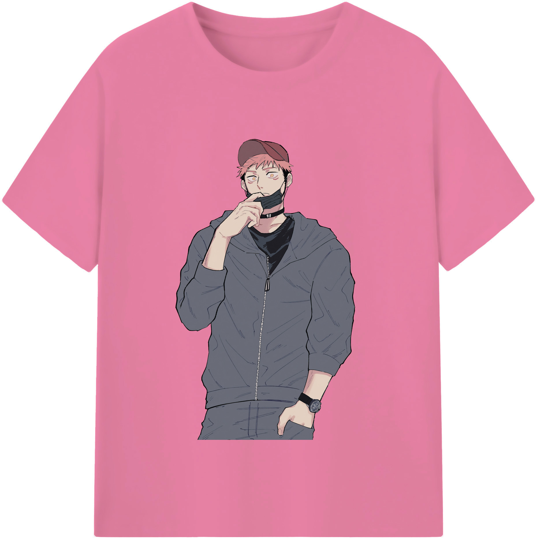 （画像用） 呪術廻戦 Jujutsu Kaisen 綿100％半袖Tシャツ（フロントプリント）